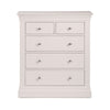 Clermont 3+2 Drawer Chest - Light Grey
