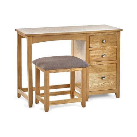 Mallory Single Dressing Table and Stool