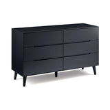 Alicia 6 Drawer Wide Chest - Anthracite