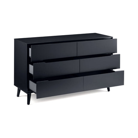 Alicia 6 Drawer Wide Chest - Anthracite