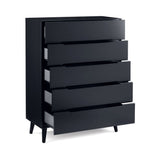Alicia 5 Drawer Chest - Anthracite