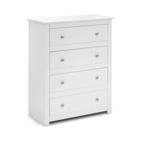 Radley 4 Drawer Chest - Surf White