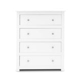 Radley 4 Drawer Chest - Surf White