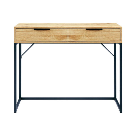 Bali 2 Drawer Dressing Table/Desk - Light Oak