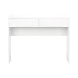 Manhattan Dressing Table With 2 Drawers - White