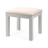 Maine Dressing Stool - Dove Grey