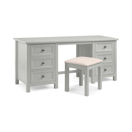 Maine Dressing Stool - Dove Grey