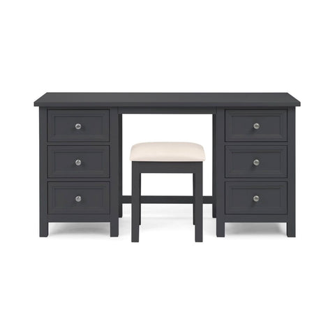 Maine Dressing Stool - Anthracite