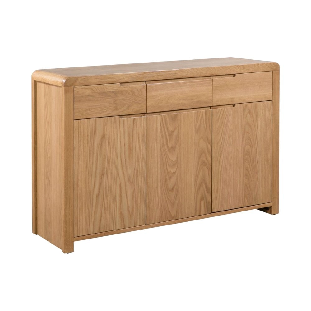Curve Oak Sideboard