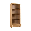 Curve Oak Tall Bookcase
