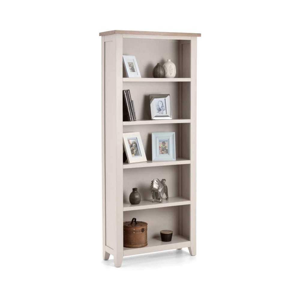 Richmond Tall Bookcase - Elephant Grey/Pale Oak