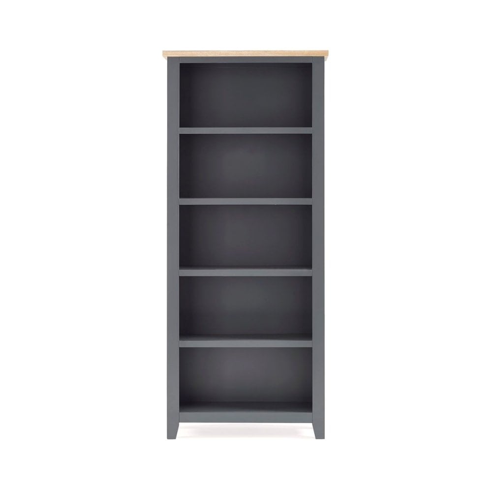 Bordeaux Tall Bookcase Dark Grey