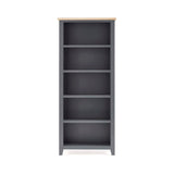 Bordeaux Tall Bookcase Dark Grey