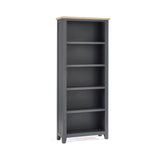Bordeaux Tall Bookcase Dark Grey