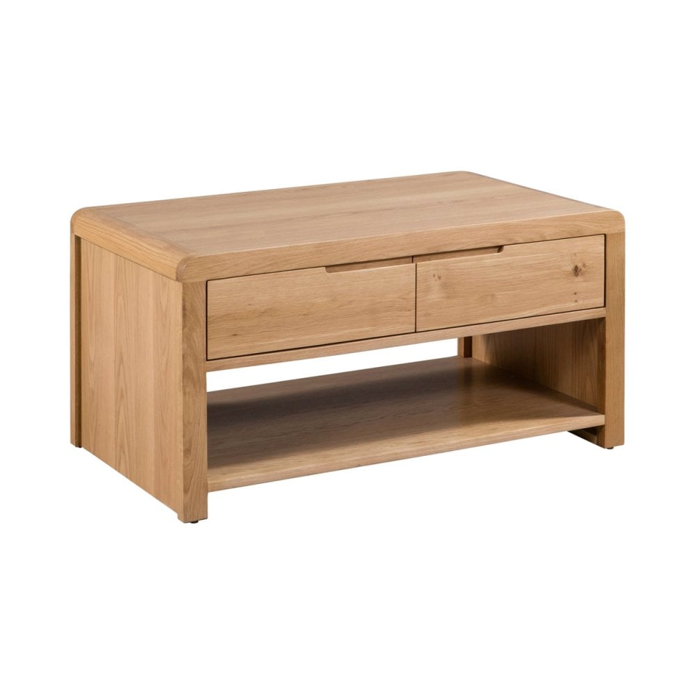 Curve Oak Coffee Table
