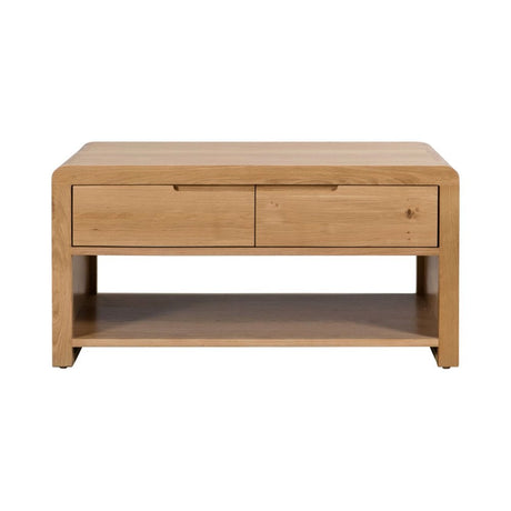 Curve Oak Coffee Table