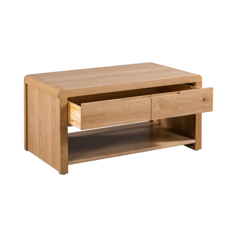 Curve Oak Coffee Table