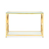Miami Console Table - Gold