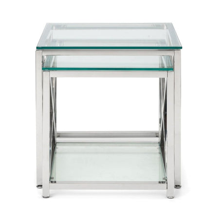 Miami Nest Of Tables - Silver