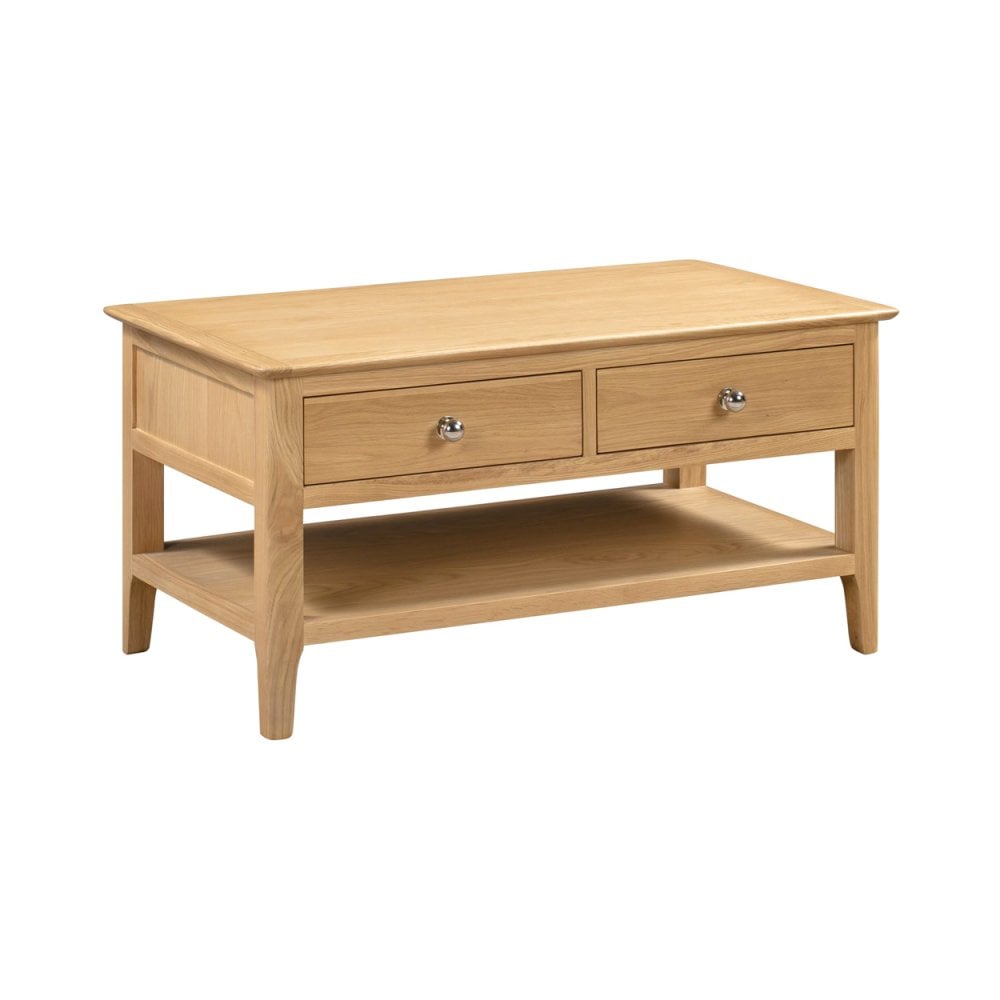 Cotswold Coffee Table With 2 Drawers