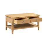 Cotswold Coffee Table With 2 Drawers