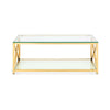 Miami Coffee Table - Gold