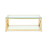 Miami Coffee Table - Gold
