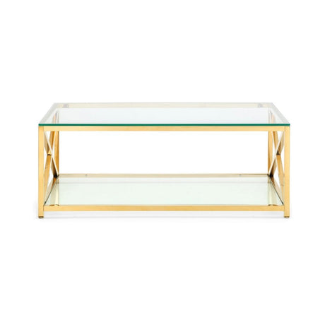 Miami Coffee Table - Gold
