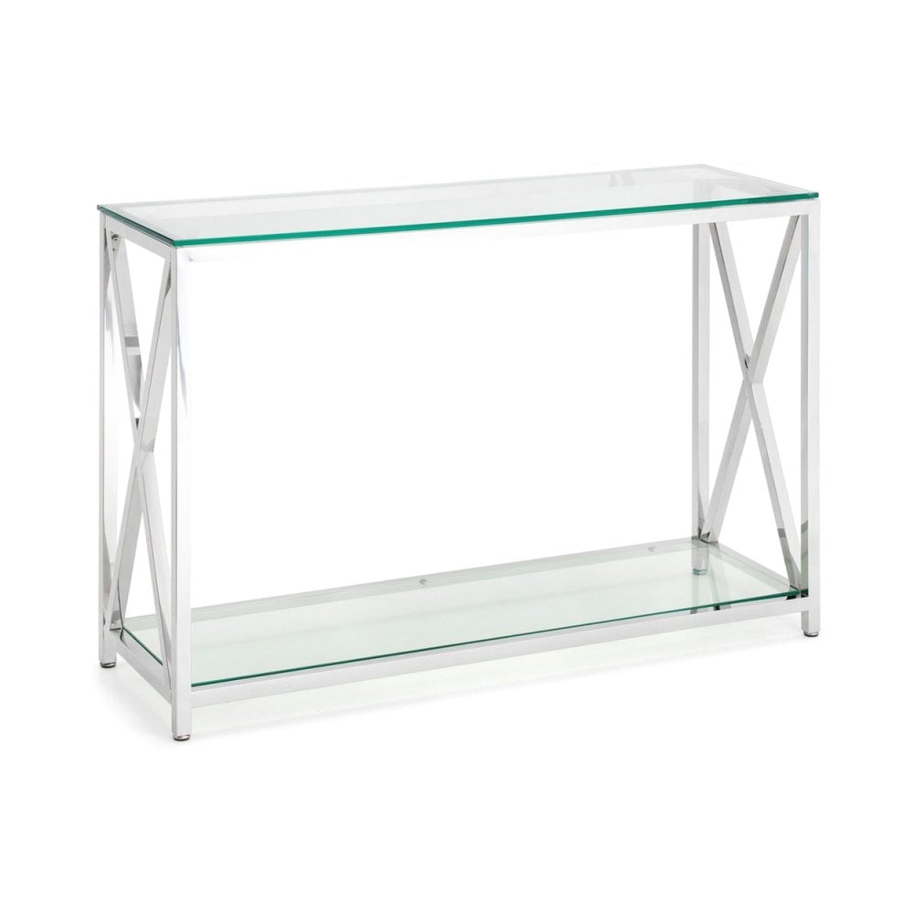 Miami Console Table - Silver