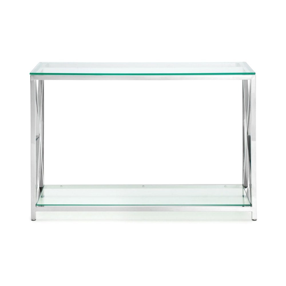 Miami Console Table - Silver
