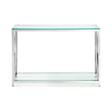 Miami Console Table - Silver