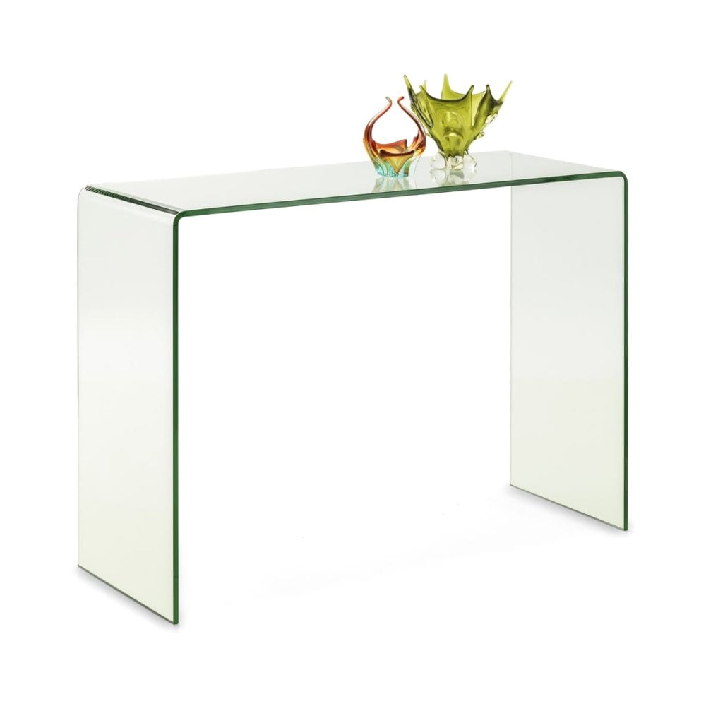 Amalfi Bent Glass Console Table