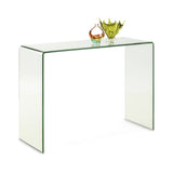 Amalfi Bent Glass Console Table