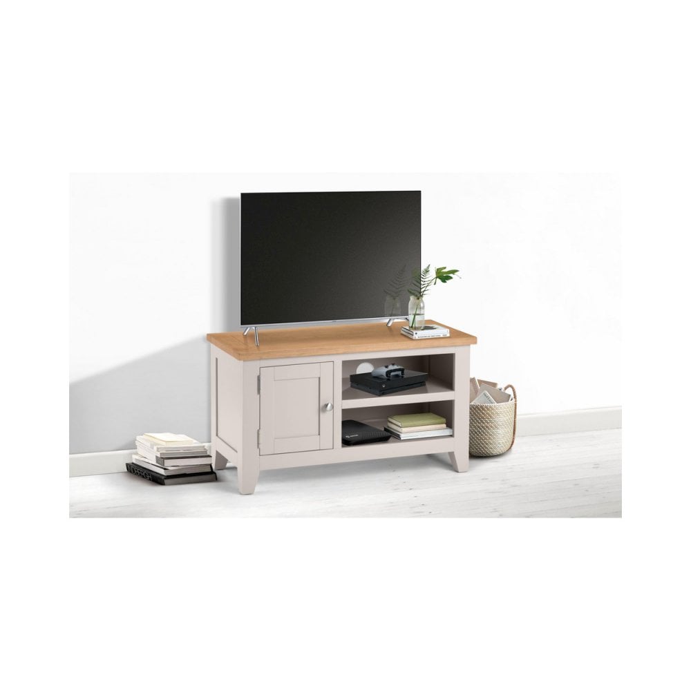 Richmond Tv Unit - Elephant Grey/Pale Oak