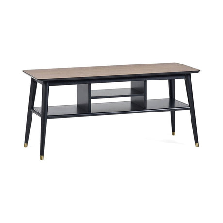 Findlay Media Unit - Walnut & Black