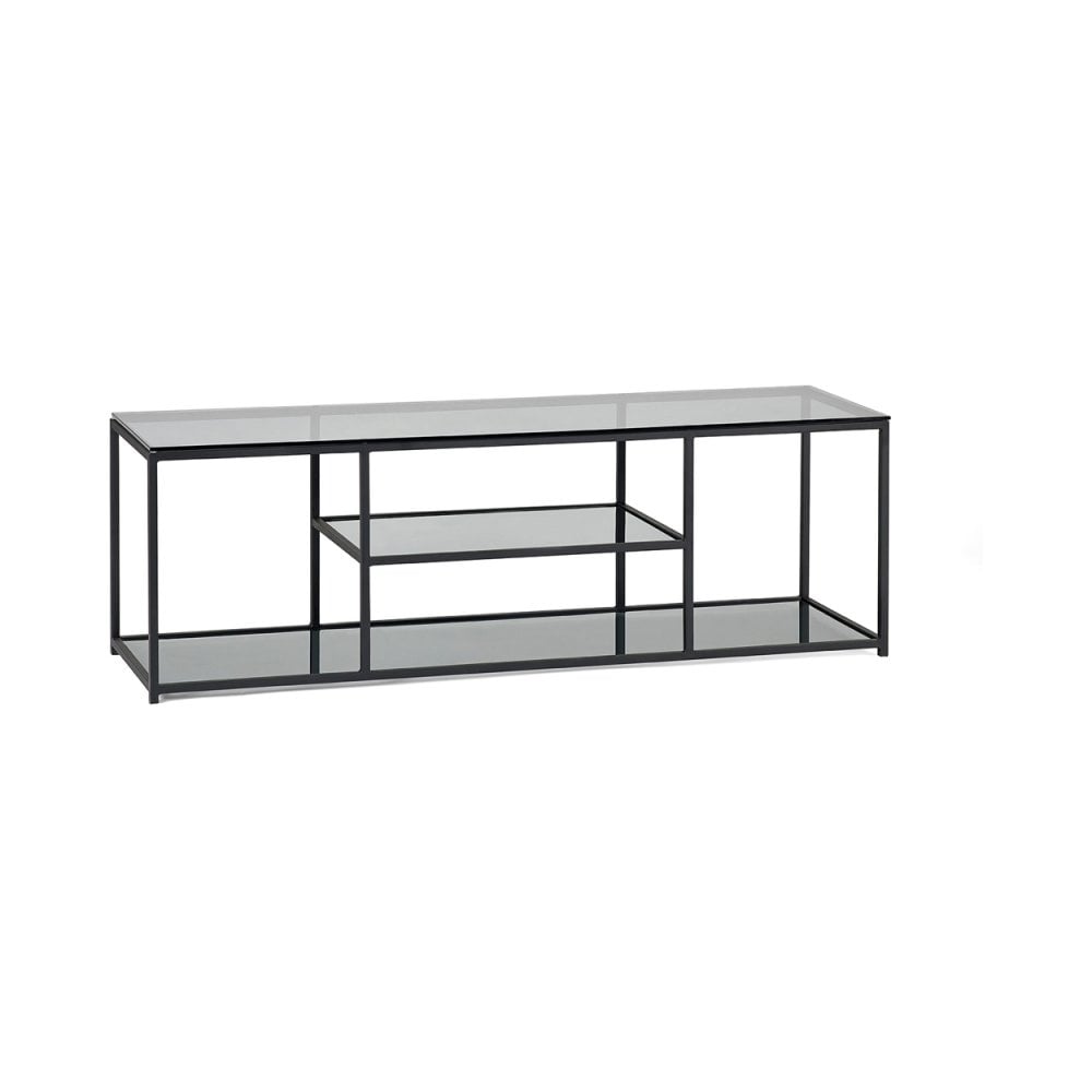 Chicago Tv Unit Smoked Glass