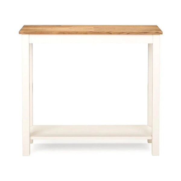 Coxmoor Console Table 90cm - Ivory & Oak