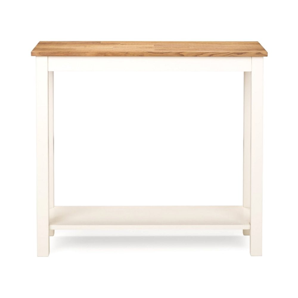 Coxmoor Console Table 90cm - Ivory & Oak
