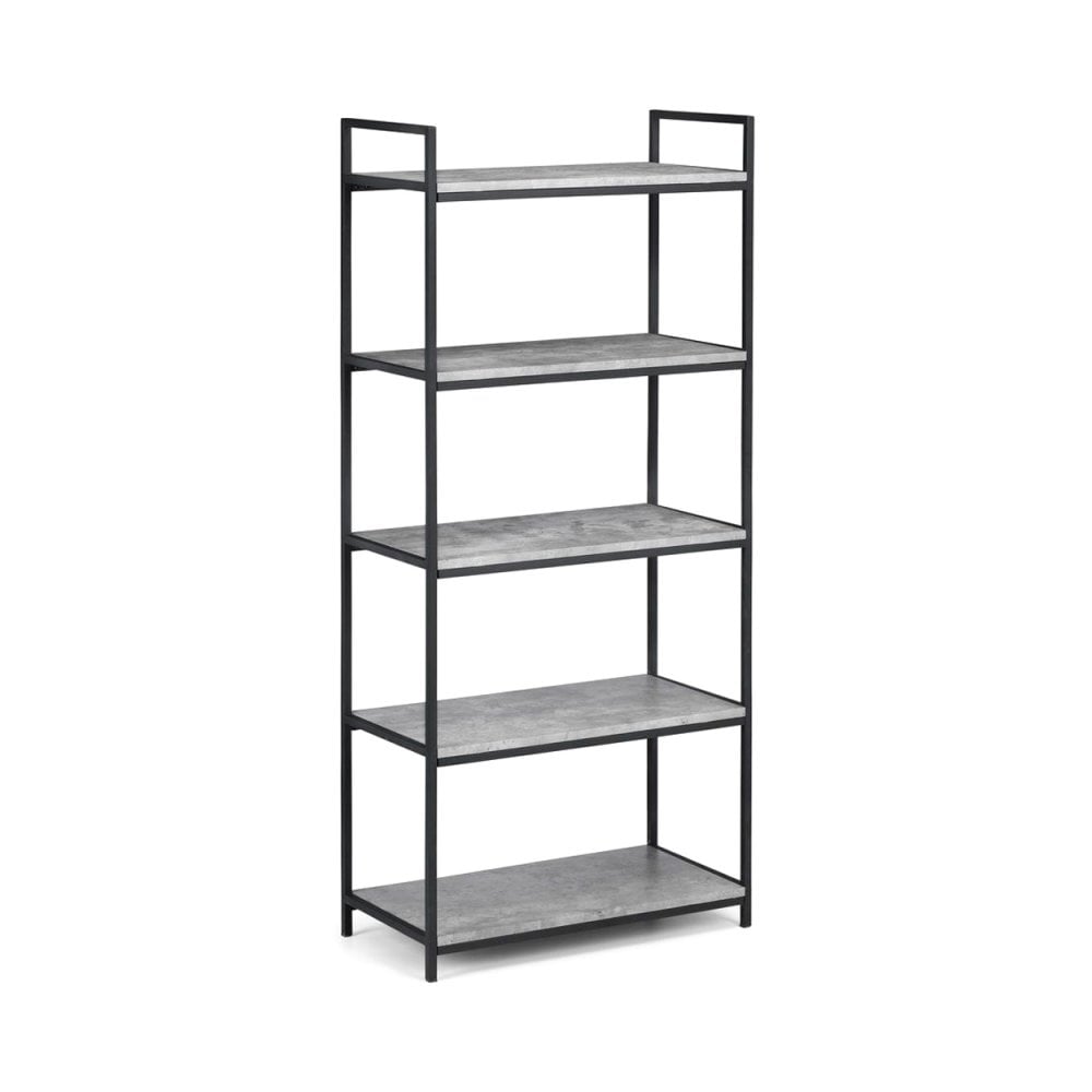 Staten Tall Concrete Bookcase