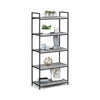 Staten Tall Concrete Bookcase