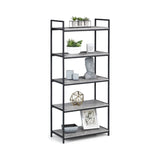 Staten Tall Concrete Bookcase
