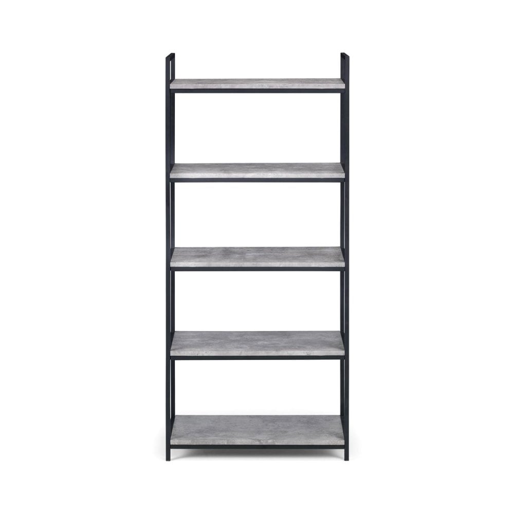 Staten Tall Concrete Bookcase