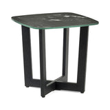 Olympus Lamp Table - Black Marble