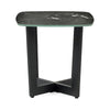 Olympus Lamp Table - Black Marble