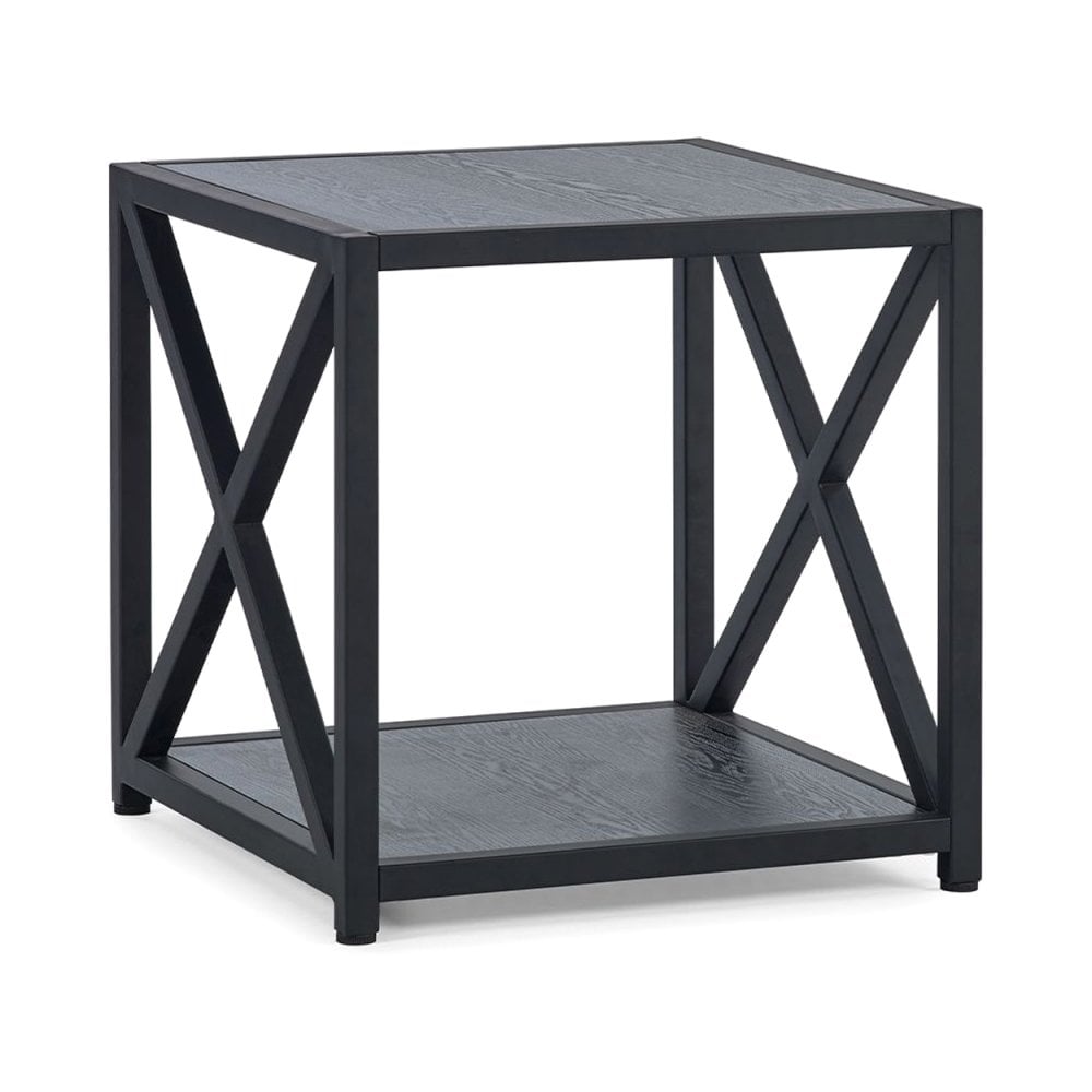 Lima Lamp Table - Black Ash