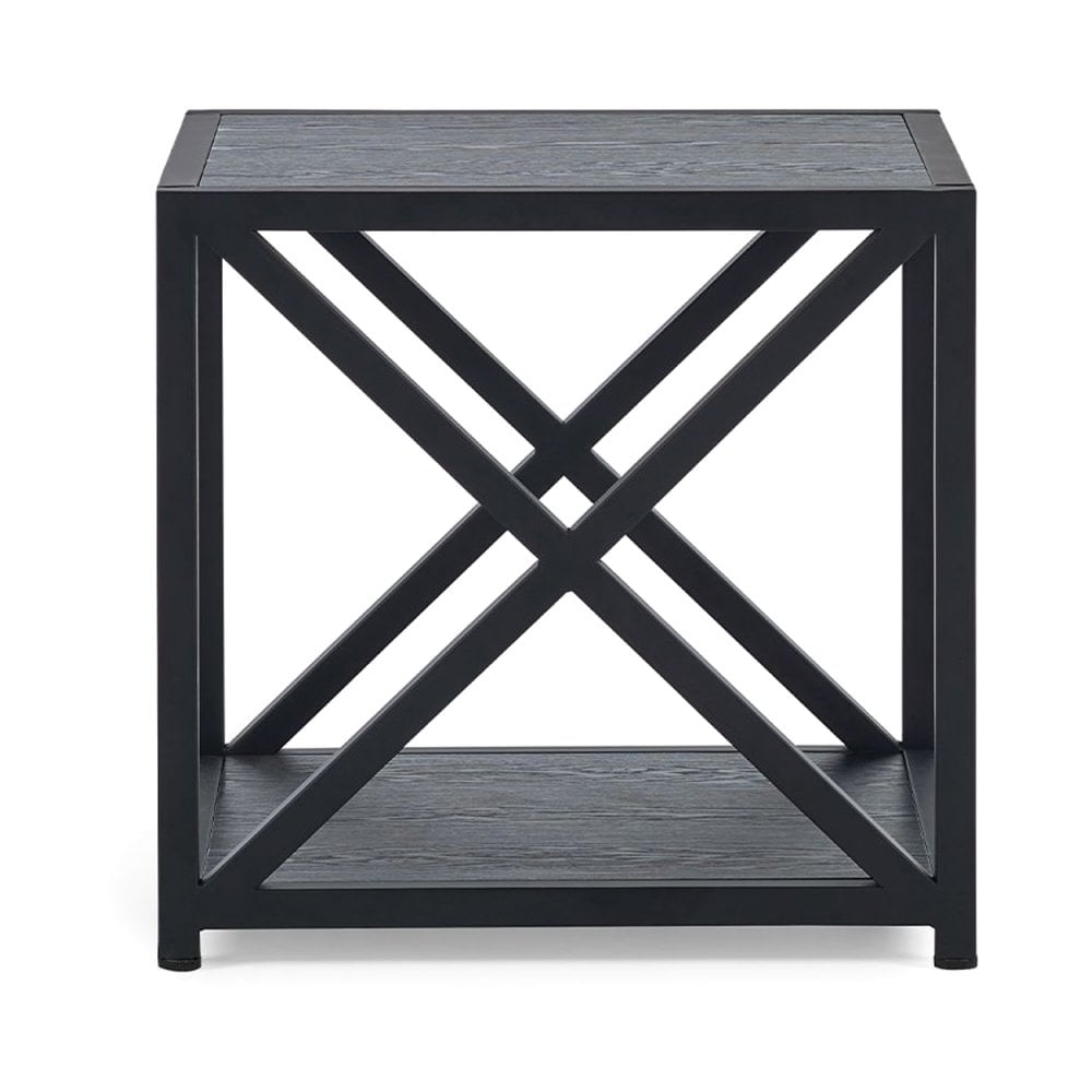 Lima Lamp Table - Black Ash