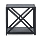 Lima Lamp Table - Black Ash