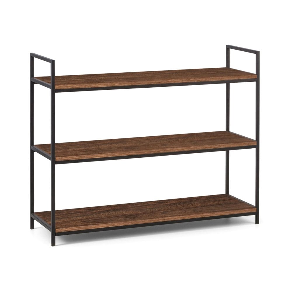 Tribeca Low Bookcase - Walnut