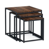 Tribeca Nest Of 3 Tables - Walnut