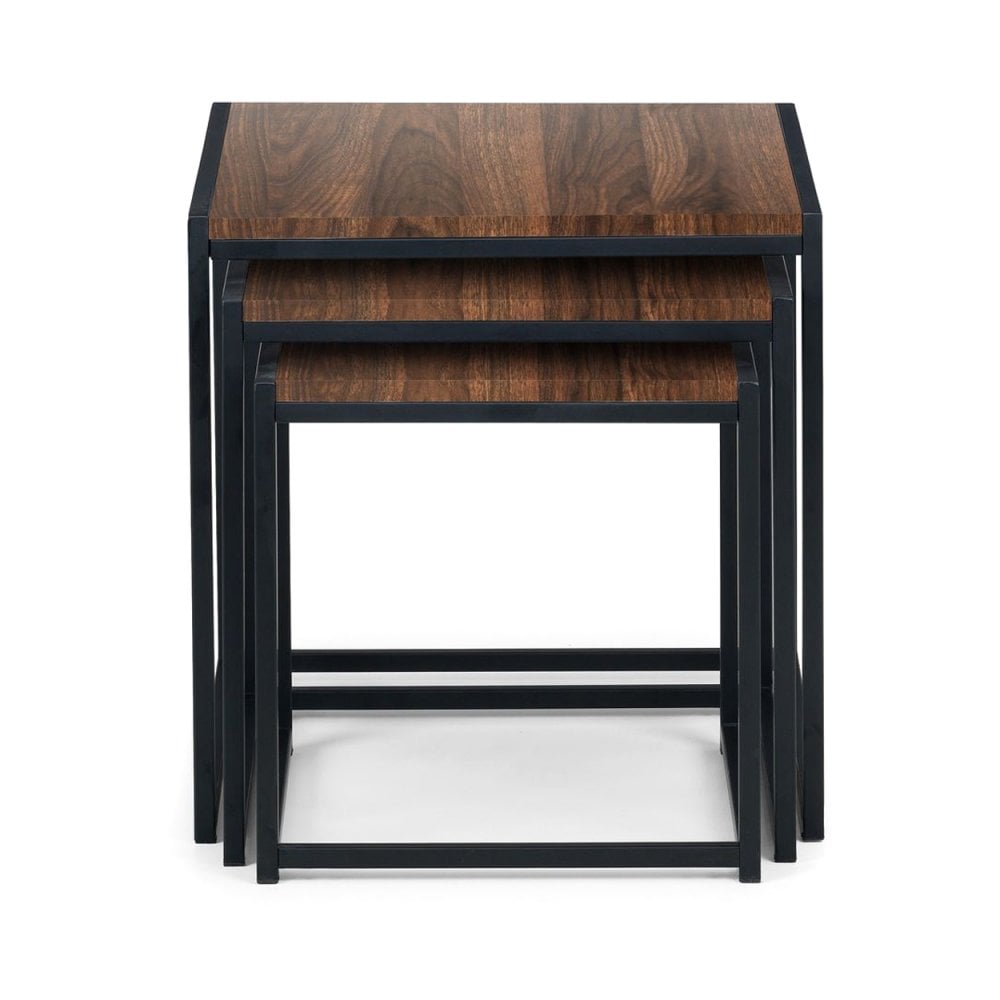 Tribeca Nest Of 3 Tables - Walnut